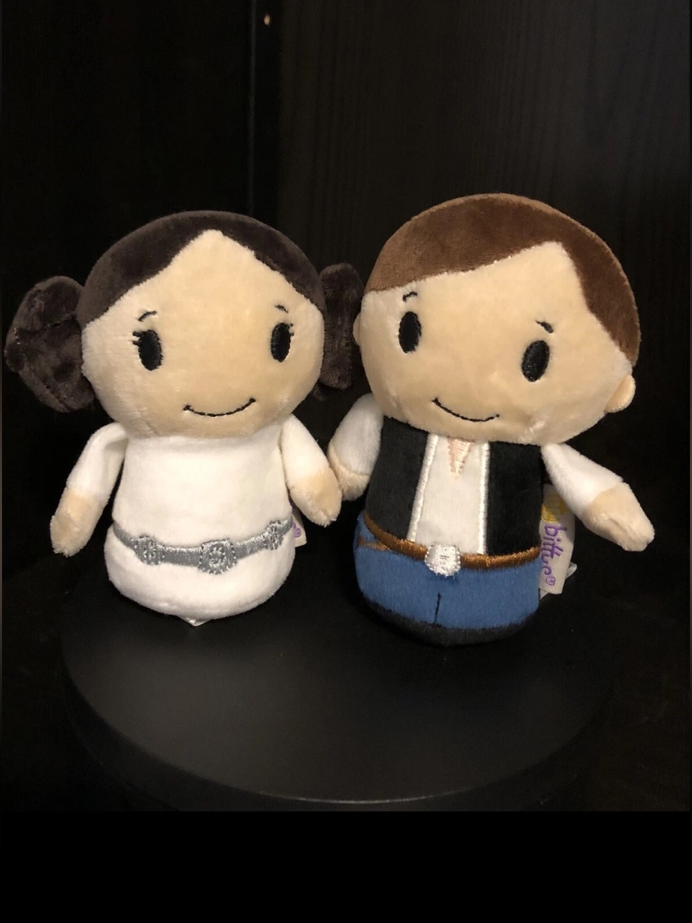 Star Wars Han and Leia plush